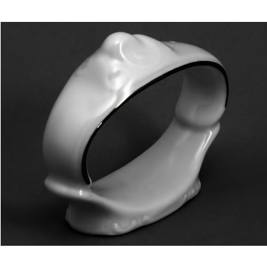 Кольцо для салфетки "Бернадот платина 2021" 5,5*6,5 см.