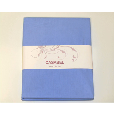 Простыня Casabel ранфорс 160х240 см (голубая)