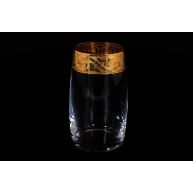 Набор стаканов для воды "Золотой орнамент" 380 мл 6 шт