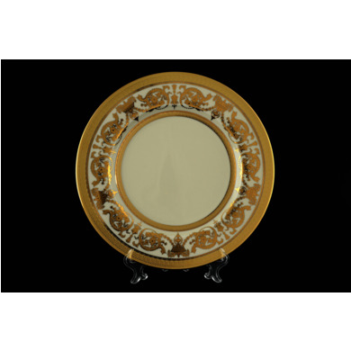 Набор тарелок "Constanza Cream Imperial Gold" 27 см 6 шт