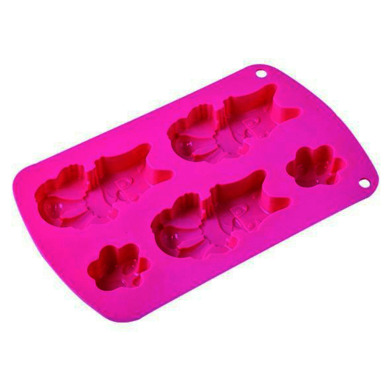 Форма для выпечки "Котята" Silicone 21х13х2 см