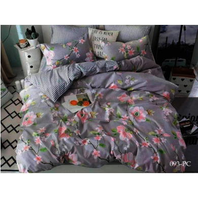 Комплект постельного белья Cleo Весеннее цветение поплин, двуспальный