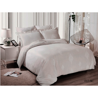 Комплект постельного белья Cleo Soft Cotton (белый), двуспальный евро