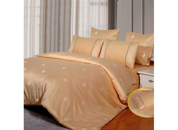 Комплект постельного белья Arlet AD-002 жаккардовый шелк двуспальный евро