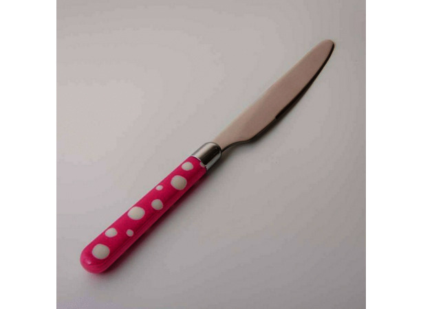 Набор ножей для сервировки Неве 6 шт розовые