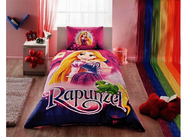 Комплект детского постельного белья Tac Rapunzel ранфорс 15 сп