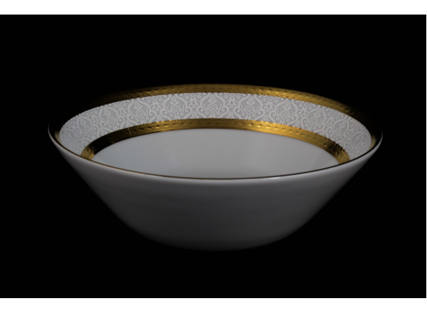 Набор салатников Constanza Diamond White Gold 19 см 6 шт