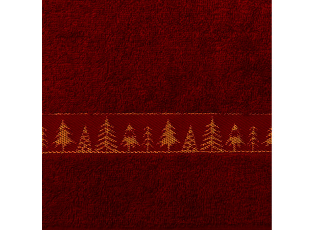 Махровое полотенце Collorista Дед Мороз 30х70 см