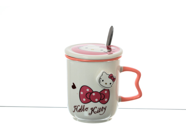 Кружка Hello Kitty 400 мл (белая)