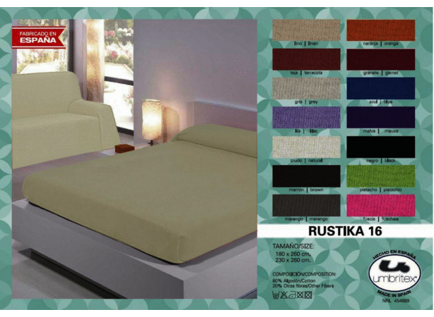 Покрывало-плед Umbritex Rustica 16 natural 180х260 см