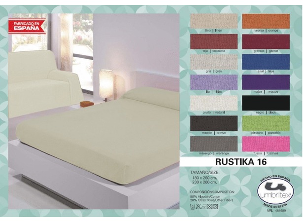 Покрывало-плед Umbritex Rustica 16 natural 230х260 см