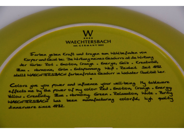 Тарелка Вехтерсбах 27 см (зеленая)