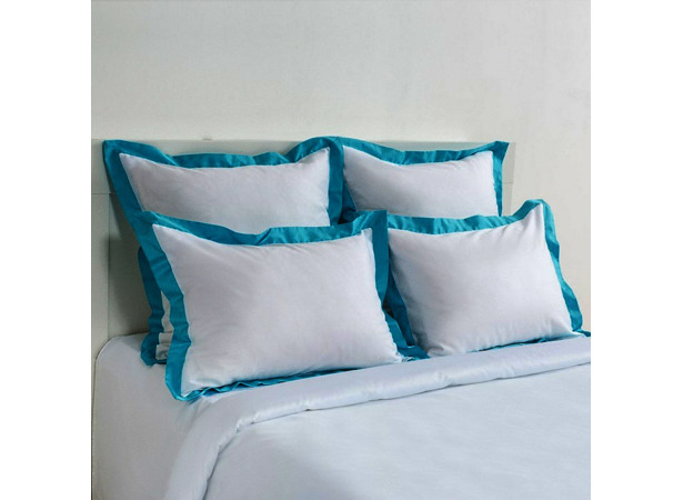 Комплект постельного белья Этель Elite голубой сатин двуспальный евро