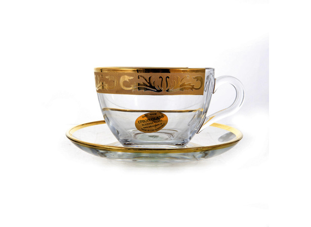 Набор для  чая Богемия (чашка 240 мл + блюдце) на 6 персон 12 предметов