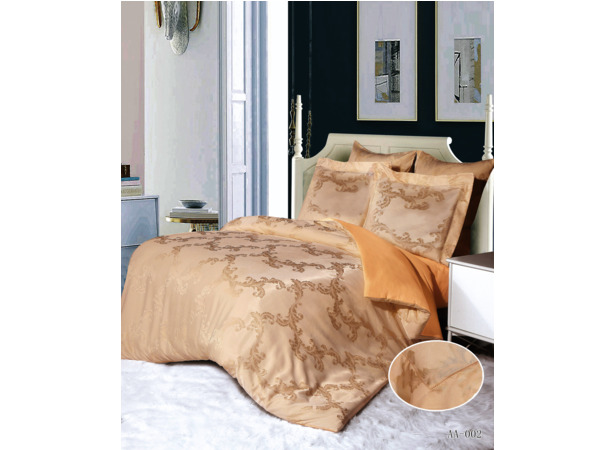 Комплект постельного белья Arlet AA-002 жаккардовый шелк двуспальный