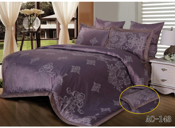 Комплект постельного белья Arlet AC-143 жаккардовый шелк двуспальный