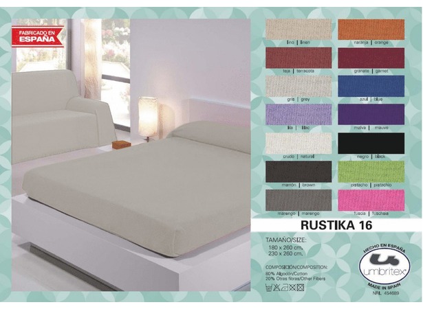 Покрывало-плед Umbritex Rustica 16 grey 230х260 см