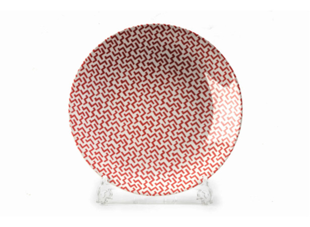 Тарелка Розовый лабиринт 27 см