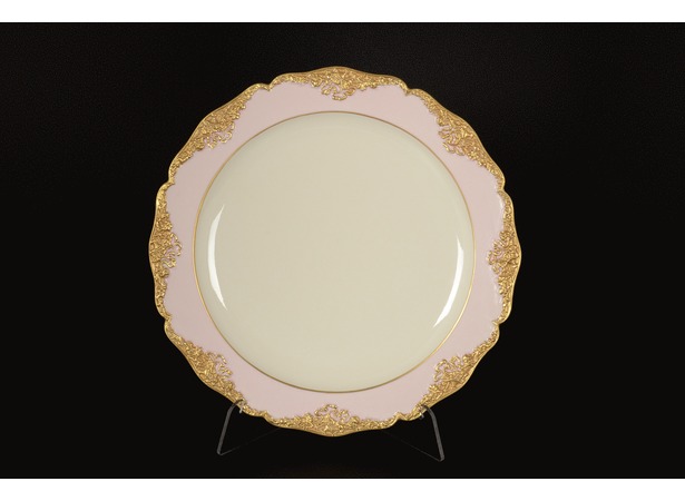 Набор тарелок Cattin Розовый 24 см 6 шт