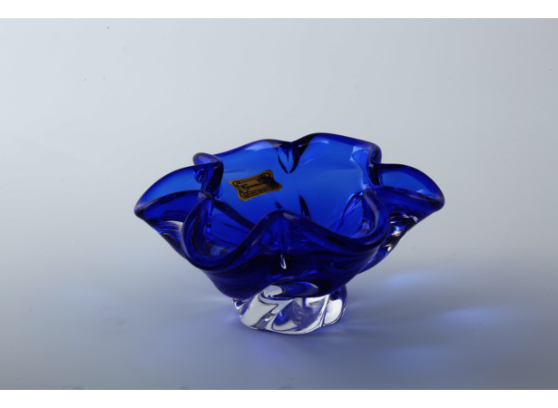Ваза для конфет Egermann 5102Е (синяя) 12 см
