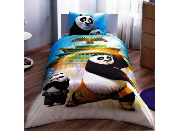 Комплект детского постельного белья Tac Kung Fu Panda Movie ранфорс 15 сп