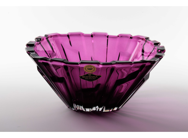 Ваза для конфет Bolero Фиолетовая 21 см