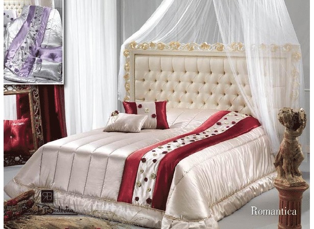 Покрывало Renato Balestra Romantica sabbia 268x268 см + 2 подушки