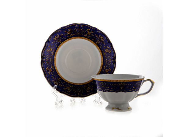 Набор для чая Мария Тереза - Элеганз (чашка 200 мл + блюдце) на 6 персон 12 предметов