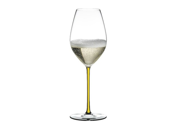 Набор фужеров Fatto a Mano Champagne Wine Glass 445 мл (с разноцветными ножками)