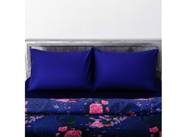 Комплект постельного белья Этель Пионы мако-сатин двуспальный евро