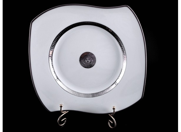 Набор тарелок Медуза-2 софт платина 305 см 6 шт