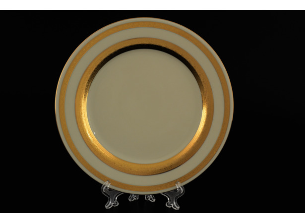 Набор тарелок Constanza Cream 9321 Gold 20 см 6 шт