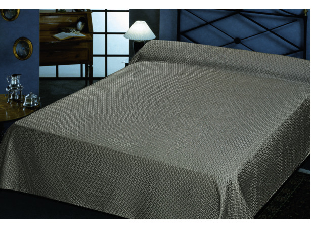 Покрывало Locama Paus silver/bordo 220х260 см