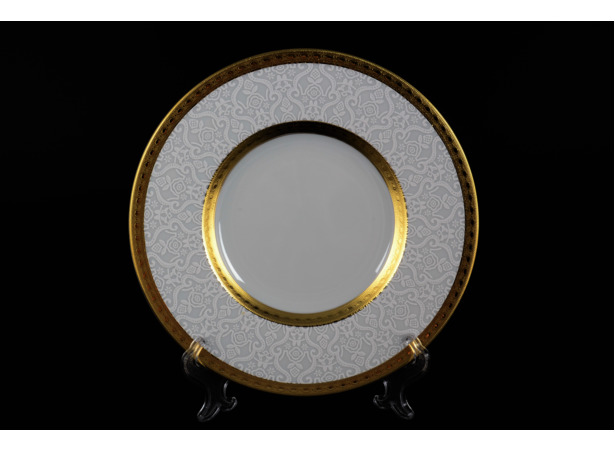 Набор тарелок Constanza Diamond White Gold 29 см 6 шт