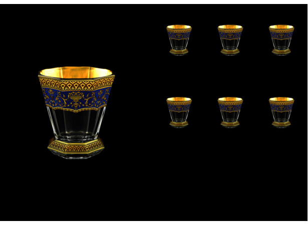 Набор стаканов Astra Gold (синие) 310 мл 6 шт