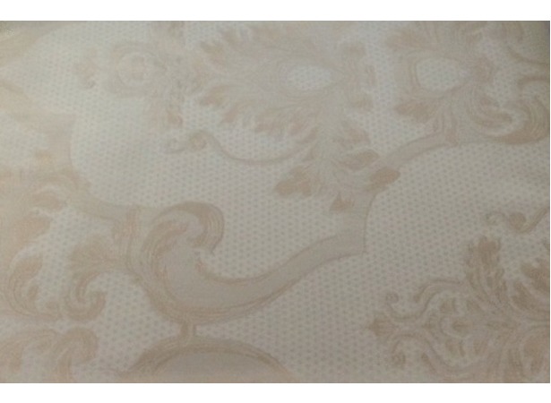 Комплект постельного белья Marize Бежевые узоры на сером фоне жаккард евро макси (нав 70х70 см)
