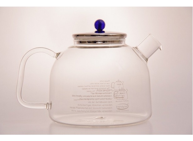 Чайник Trendglas (синяя крышка) 175 л