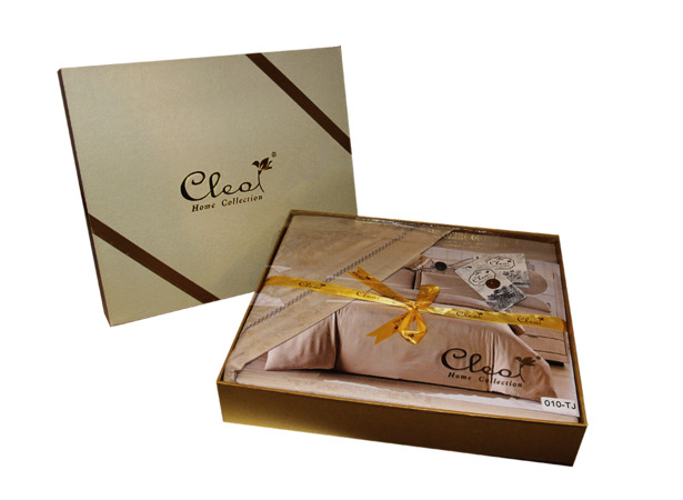 Комплект постельного белья Cleo Марион (белый) евро макси