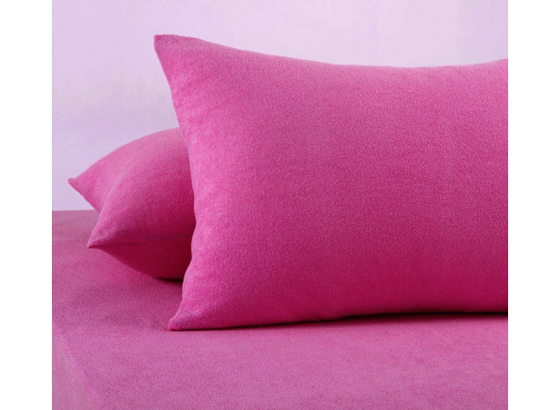Набор махровых наволочек Текс-Дизайн 70х70 см 2 шт (розовый)