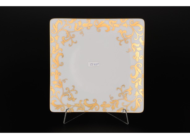 Набор тарелок Tosca White Gold 27 см 6 шт