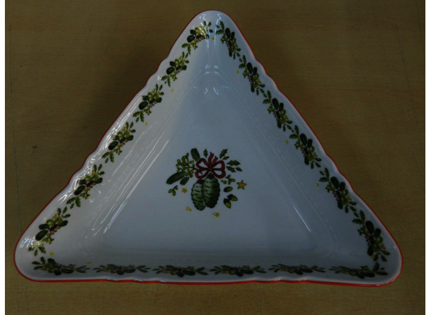 Салатник Мэри Энн 2574 21 см треугольный