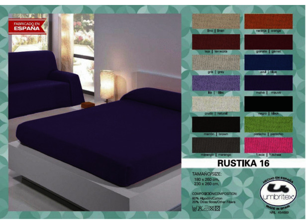 Покрывало-плед Umbritex Rustica 16 mauve 180х260 см