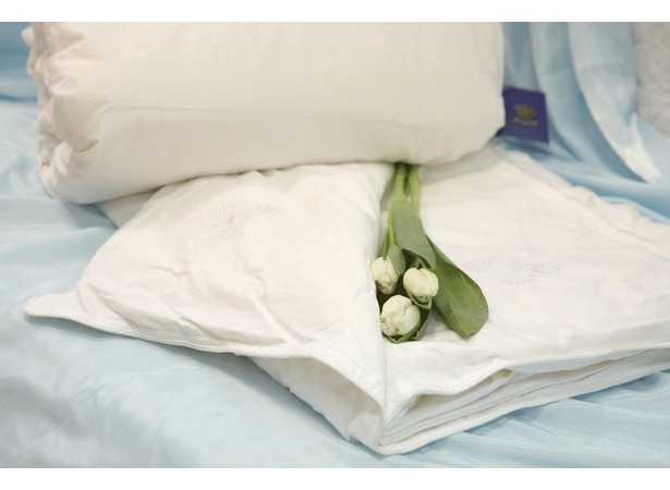 Одеяло Kingsilk Elisabette Элит всесезонное 150*210 см (белое)