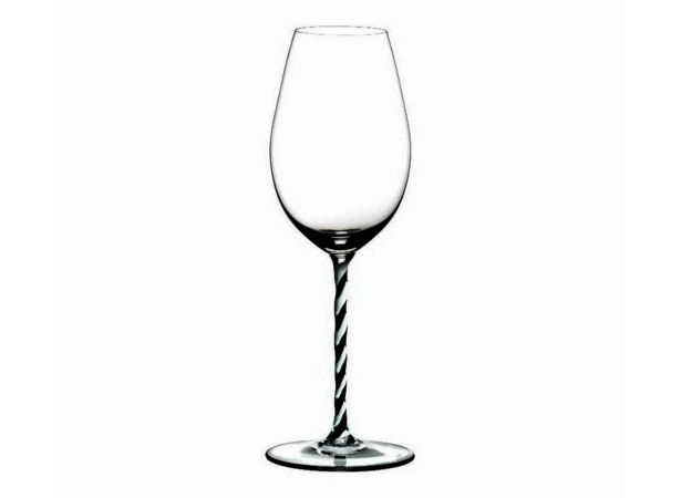 Фужер Fatto a Mano Champagne Wine Glass 445 мл (с черно-белой ножкой)