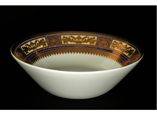 Набор салатников Diadem Violet Cream Gold 18 см 6 шт
