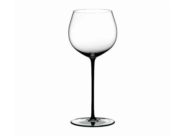Фужер Fatto a Mano Oaked Chardonnay 620 мл (с черной ножкой)