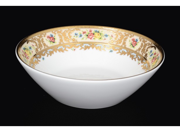 Набор салатниц Vienna Creme Gold 18 см 6 шт