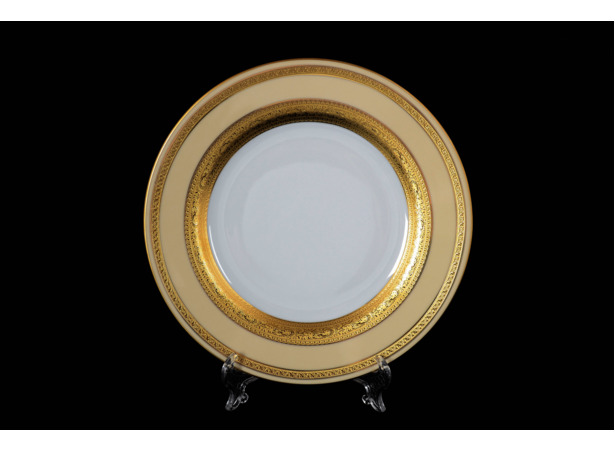Набор тарелок Constanza Cream 9321 Gold 21 см 6 шт