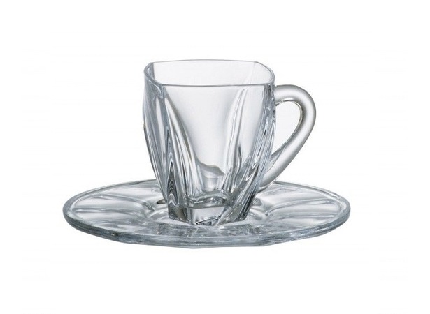 Набор чайных пар Нептун (чашка 160 мл + блюдце) на 6 персон 12 предметов