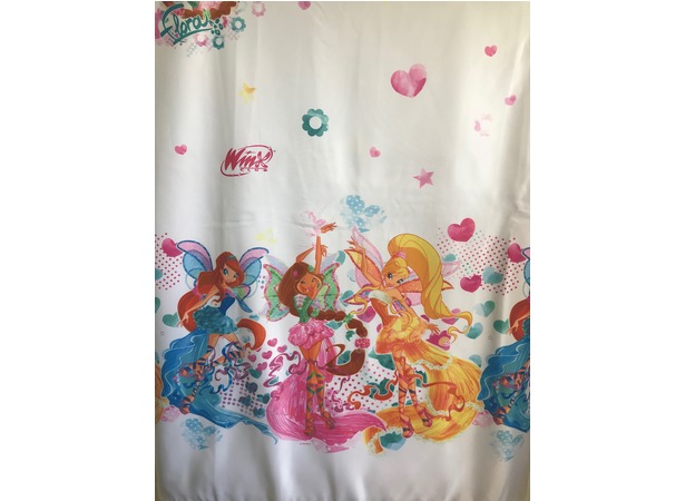 Портьера Tac Winx Fairy (белый) 200x265 см